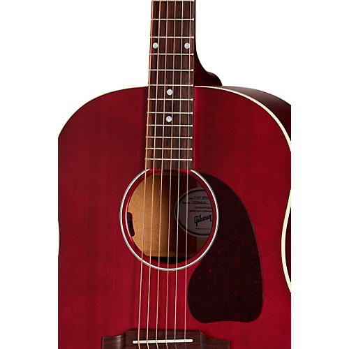 Gibson J-45 Special Acoustic-Electric Guitar Wine Red - musicians--Friend