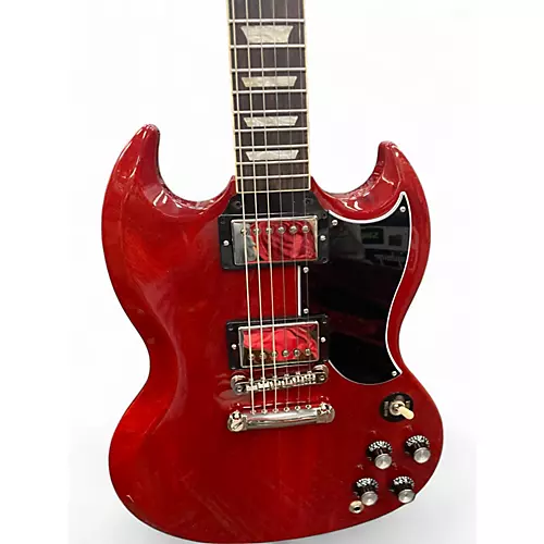 Used Gibson SG Standard RED Solid Body Electric Guitar RED - musicians--Friend