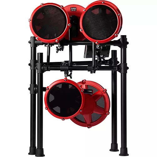 Alesis Nitro Max 8-Piece Electronic Drum Set With Bluetooth and BFD Sounds Red - musicians--Friend