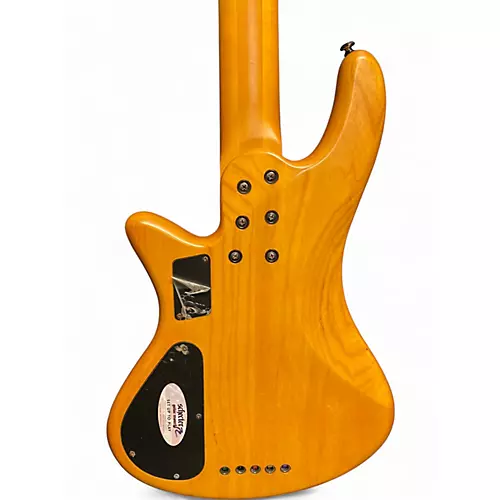 Used Schecter Guitar Research session  Natural Electric Bass Guitar Natural - musicians--Friend