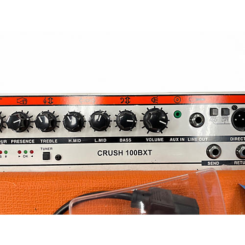 Used Orange Amplifiers CR100BXT Crush 100W 1x15 Bass Combo Amp - musicians--Friend