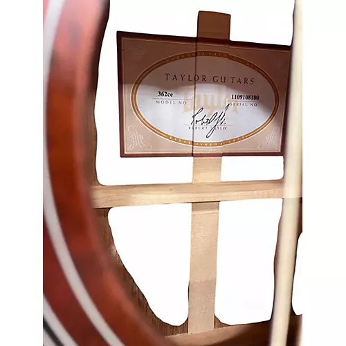 Used Taylor 362CE SHADED EDGE BURST 12 String Acoustic Electric Guitar SHADED EDGE BURST - musicians--Friend