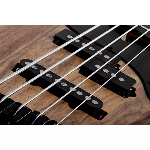 Schecter Guitar Research Model-T 5 Exotic 5-String Black Limba Electric Bass Satin Natural - musicians--Friend