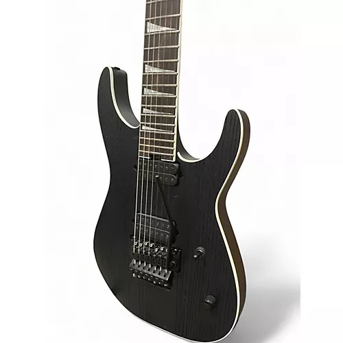 Used 2024 Jackson SL7 JEFF LOOMIS Black Solid Body Electric Guitar Black - musicians--Friend