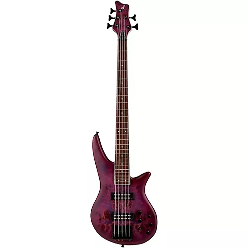 Jackson X Series Spectra Bass SBXP V Transparent Purple Burst - musicians--Friend