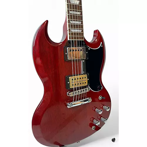 Used 2016 Gibson SG Standard T Cherry Solid Body Electric Guitar Cherry - musicians--Friend