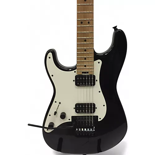 Used Charvel SoCal SC1 Left Handed Black Electric Guitar Black - musicians--Friend