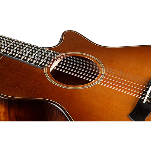Taylor Builder's Edition 652ce V-Class 12-String Grand Concert Acoustic-Electric Guitar Wild Honey Burst - musicians--Friend