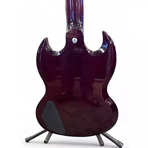 Used Gibson SG Standard Trans Red Solid Body Electric Guitar Trans Red - musicians--Friend