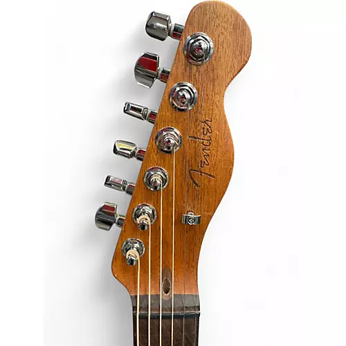 Used Fender Acoustasonic Player Telecaster Butterscotch Acoustic Electric Guitar Butterscotch - musicians--Friend