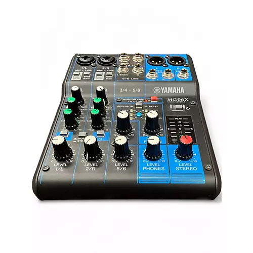 Used Yamaha MG06X Unpowered Mixer - musicians--Friend