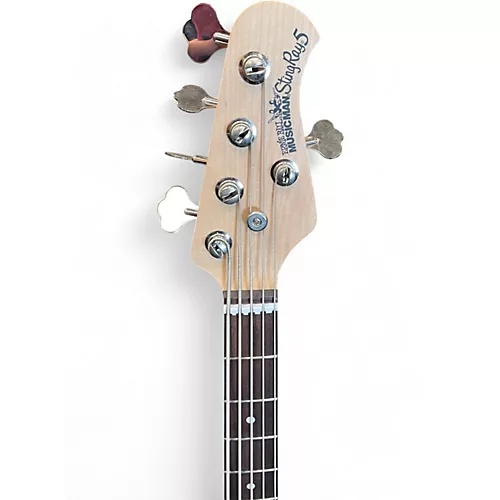 Used Ernie Ball Music Man Stingray 5 H BLACK Electric Bass Guitar BLACK - musicians--Friend