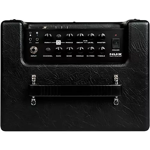 NUX Mighty Bass 50 BT 50W Digital Modeling Bass Amplifier with Bluetooth Black - musicians--Friend