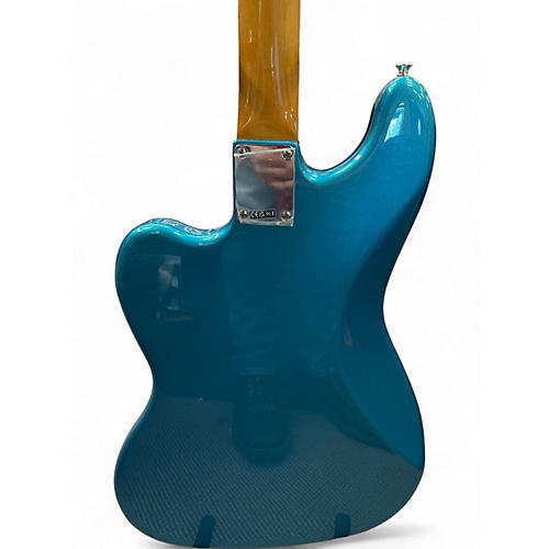 Used 2024 Fender Bass VI Lake Placid Blue Electric Bass Guitar Lake Placid Blue - musicians--Friend