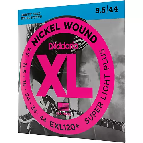 D'Addario EXL120+ Nickel Super Light Electric Guitar Strings - musicians--Friend