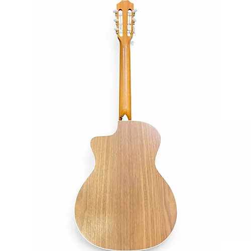 Used Taylor 214ce-N Natural Classical Acoustic Electric Guitar Natural - musicians--Friend