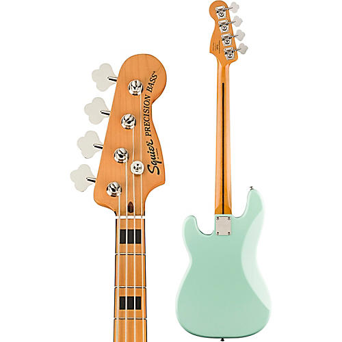 Squier Limited-Edition Classic Vibe '70s Precision Bass Guitar Surf Green - musicians--Friend