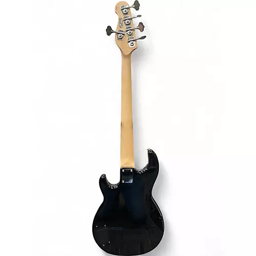 Used Yamaha BB435 BROADBASS Black Electric Bass Guitar Black - musicians--Friend