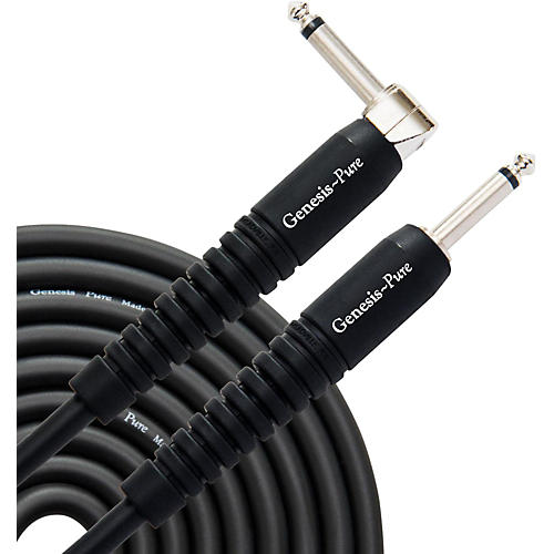 Analysis Plus Genesis Pure Instrument Cable Straight to Angle 20 ft. - musicians--Friend