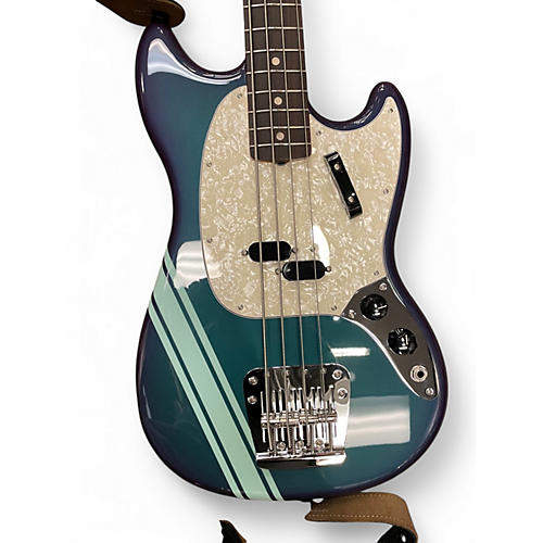 Used Fender Vintera II 70's Competition Mustang Competition Burgundy Electric Bass Guitar Competition Burgundy - musicians--Friend