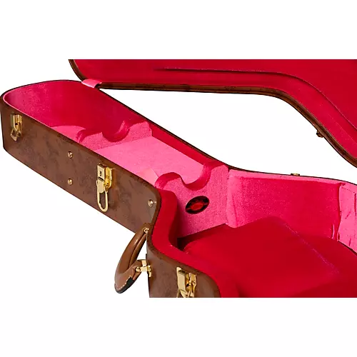 Gibson Lifton Historic Brown/Pink Hardshell Case, ES-335 - musicians--Friend