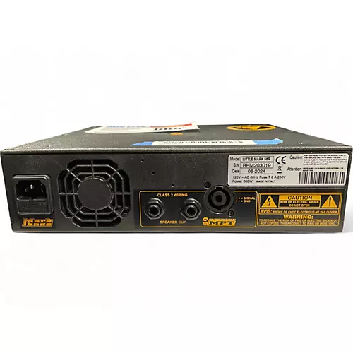 Used Markbass LITTLE MARK 58R Bass Amp Head - musicians--Friend