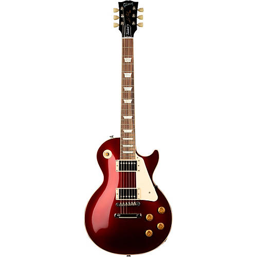 Gibson Les Paul Standard '50s Plain Top Electric Guitar Sparkling Burgundy - musicians--Friend