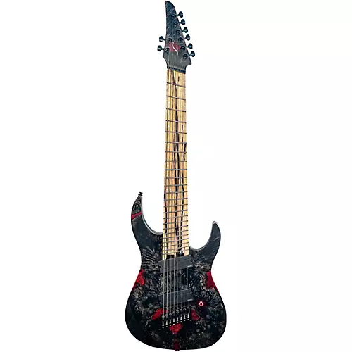 Legator Ninja 8-String Multi-Scale X Series Electric Guitar Tarantula - musicians--Friend
