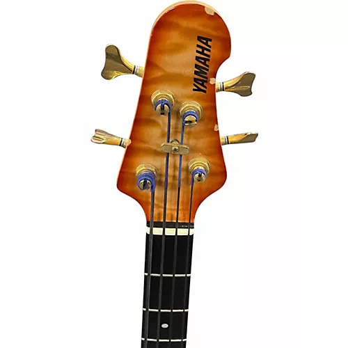 Used Yamaha BBG4 ORANGE Electric Bass Guitar ORANGE - musicians--Friend