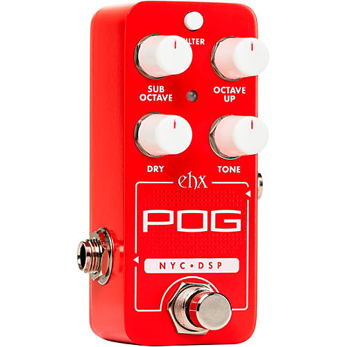 Electro-Harmonix Pico POG Poly Octave Generator Effects Pedal Red - musicians--Friend