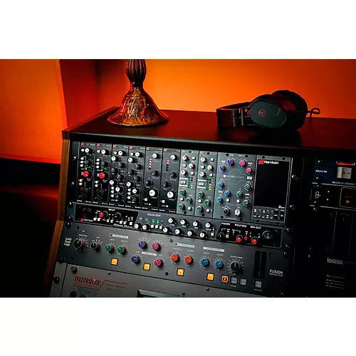 Harrison D510r 10-Slot 500 Series Rack System with Dante Interface Card - musicians--Friend