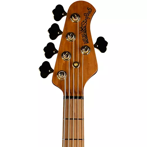 Ernie Ball Music Man StingRay5 Special HH 5-String Electric Bass Guitar Genius Gold - musicians--Friend