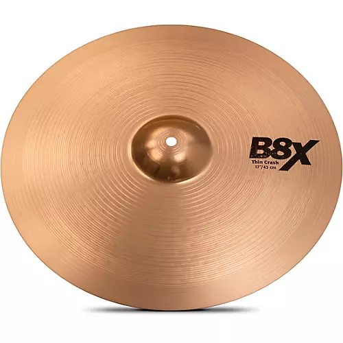 SABIAN B8X Thin Crash Cymbal 15 in. - musicians--Friend