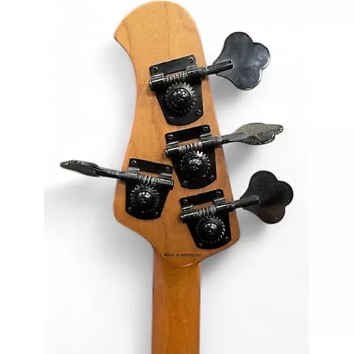 Used Sterling by Music Man Ray34PB Trans Black Electric Bass Guitar Trans Black - musicians--Friend