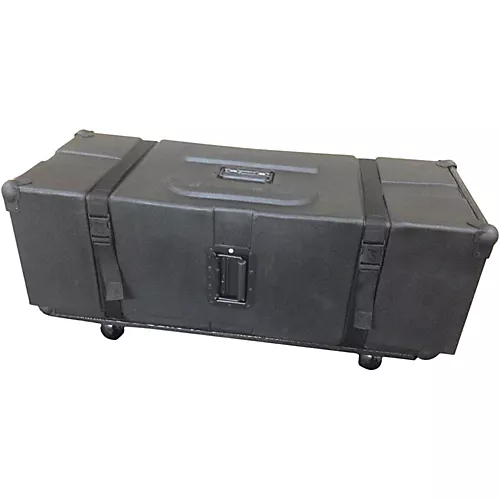 Humes & Berg Enduro Hardware Case with Casters on the Long Side Black 45.5 in. - musicians--Friend