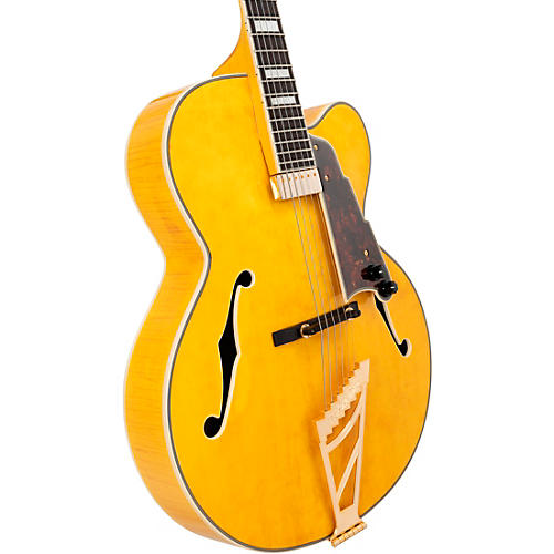 D'Angelico Premier EXL-1 Hollowbody Electric Guitar Honey Blonde - musicians--Friend