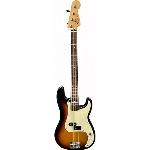 Used Fender Standard Precision Bass Brown Sunburst Electric Bass Guitar Brown Sunburst - musicians--Friend