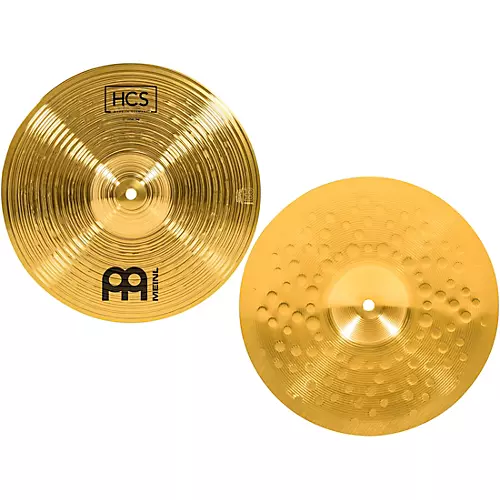 MEINL HCS Hi-Hat Cymbal Pair 15 in. - musicians--Friend