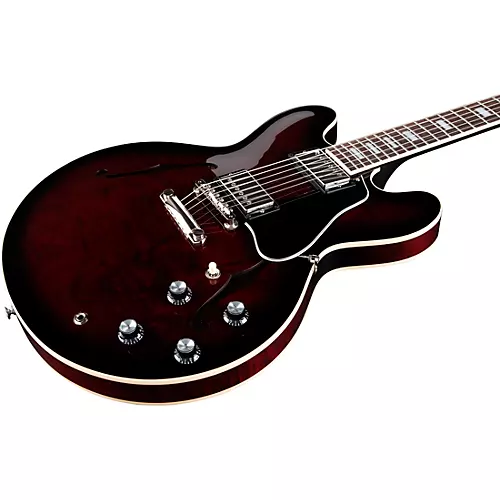 Gibson ES-335 Figured Semi-Hollow Electric Guitar Deep Ocean Burst - musicians--Friend