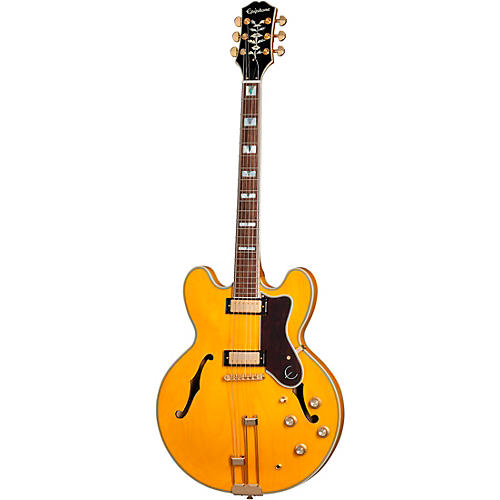 Epiphone Sheraton Semi-Hollow Electric Guitar Natural - musicians--Friend