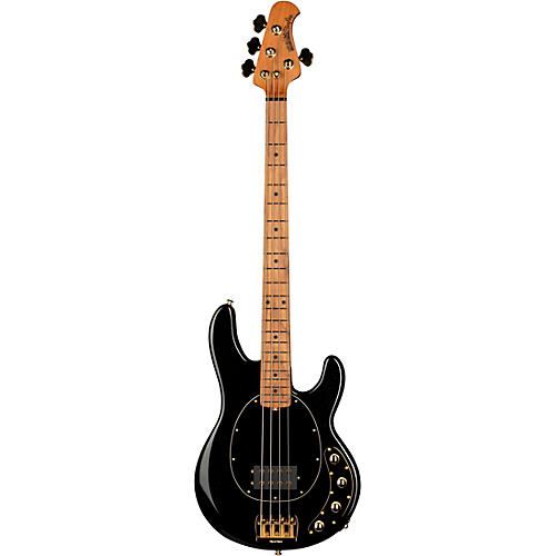 Ernie Ball Music Man StingRay Special H Electric Bass Guitar Black and Chrome - musicians--Friend