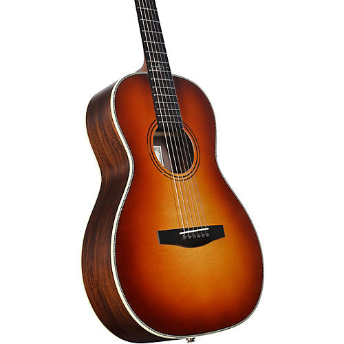 Alvarez LP70e Herringbone Laureate Series Parlor Acoustic-Electric Guitar Sunset - musicians--Friend