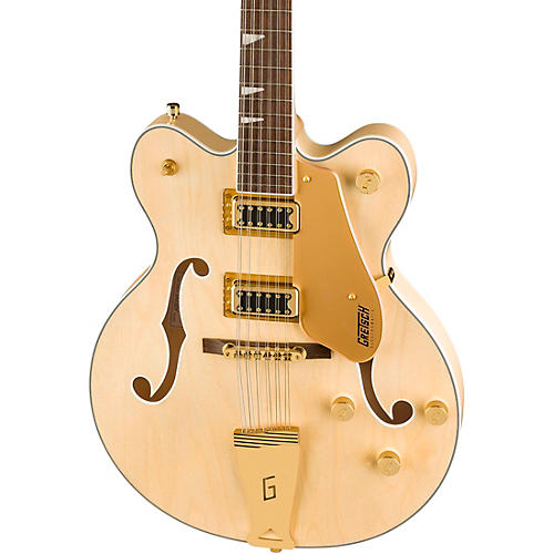 Gretsch Guitars G5476G-12 Limited-Edition Electromatic Classic Hollowbody Double-Cut 12-String Electric Guitar With Gold Hardware Natural - musicians--Friend