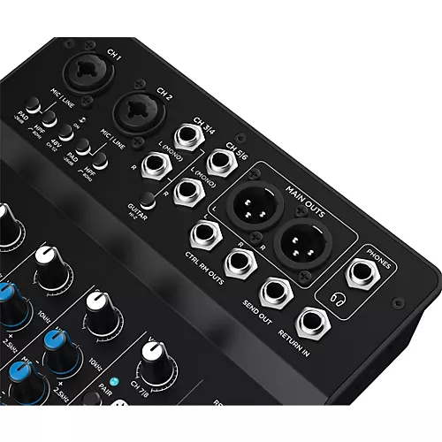 Harbinger LV8 8-Channel Analog Mixer With Bluetooth - musicians--Friend