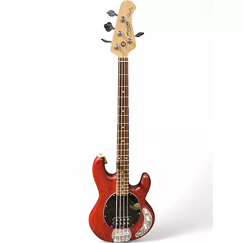 Used Sterling by Music Man Stingray Natural Electric Bass Guitar Natural - musicians--Friend