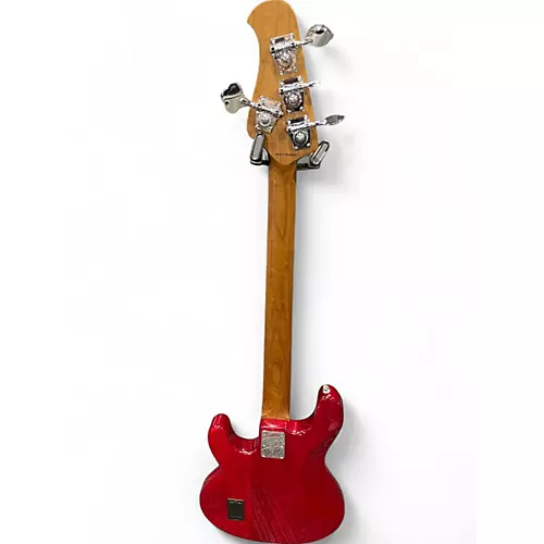 Used Sterling by Music Man stingray  Cherry Sunburst Electric Bass Guitar Cherry Sunburst - musicians--Friend