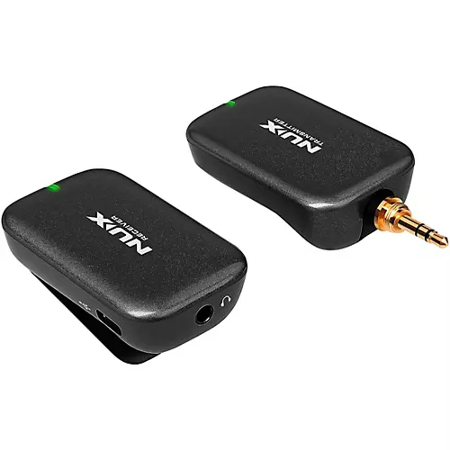 NUX B-7PSM 5.8 GHz Wireless in-Ear Monitoring System, Charging Case Included, Stereo Audio transmitter Black - musicians--Friend