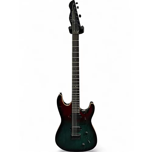 Used Chapman ML1 Modern Baritone Red Sea Fade Solid Body Electric Guitar Red Sea Fade - musicians--Friend