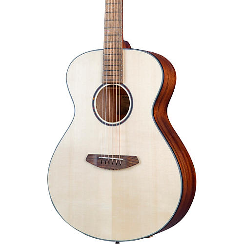Breedlove Discovery S Concert European Spruce-African Mahogany Left-Handed Acoustic Guitar Natural - musicians--Friend