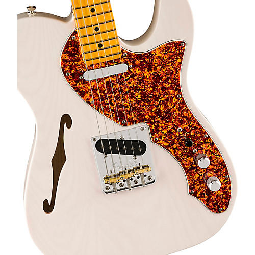Fender American Professional II Telecaster Thinline Limited-Edition Electric Guitar Transparent Shell Pink - musicians--Friend